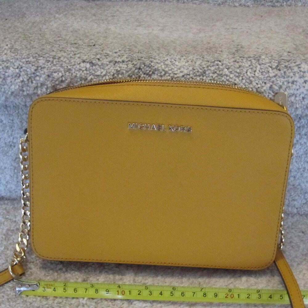 Michael Kors mustard yellow crossbody